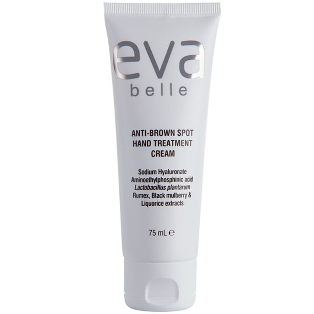 Eva Belle Eva Belle Anti Brown Spot Treatment Hand Cream Ενυδατική Κρέμα για Ξηρά Χέρια με Υπερμελάγχρωση με Λευκαντική Δράση & Προβιοτικά 75ml