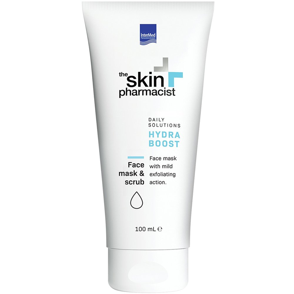 The Skin Pharmacist The Skin Pharmacist Hydra Boost Face Mask & Scrub Μάσκα Προσώπου με Α-Γλυκό-Ολιγοσακχαρίτες για Ήπια Φυσική Απολέπιση 100ml