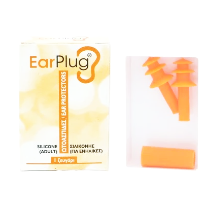 Vitorgan Earplug Silicone Adult Ear Protectors Ωτοασπίδες Σιλικόνης για Ενήλικες 1 ζευγάρι