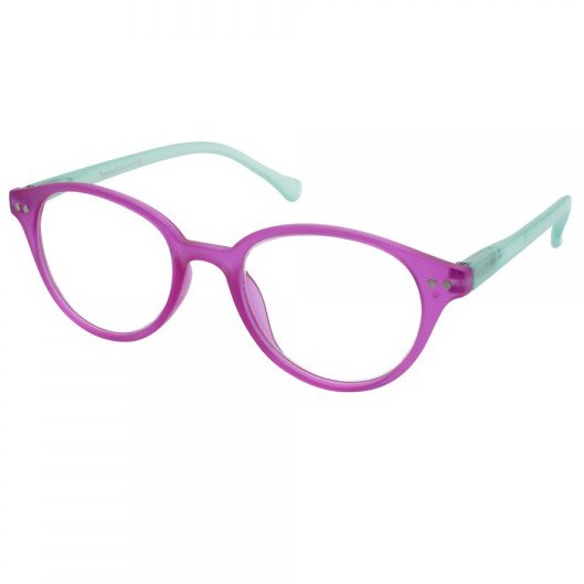 Eyelead Γυαλιά Διαβάσματος Unisex Μωβ – Τυρκουάζ Κοκκάλινο Ε171 – 1,25