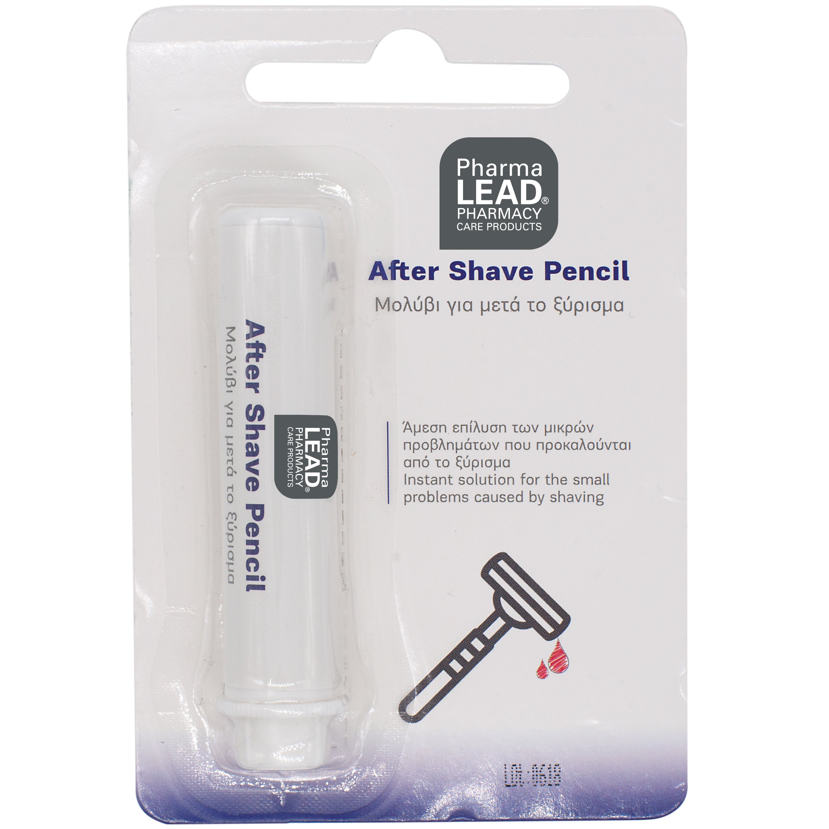 Pharmalead After Shave Pencil Μολύβι για Άμεση Επίλυση των Ερεθισμών που Προκαλούνται από το Ξύρισμα 10g