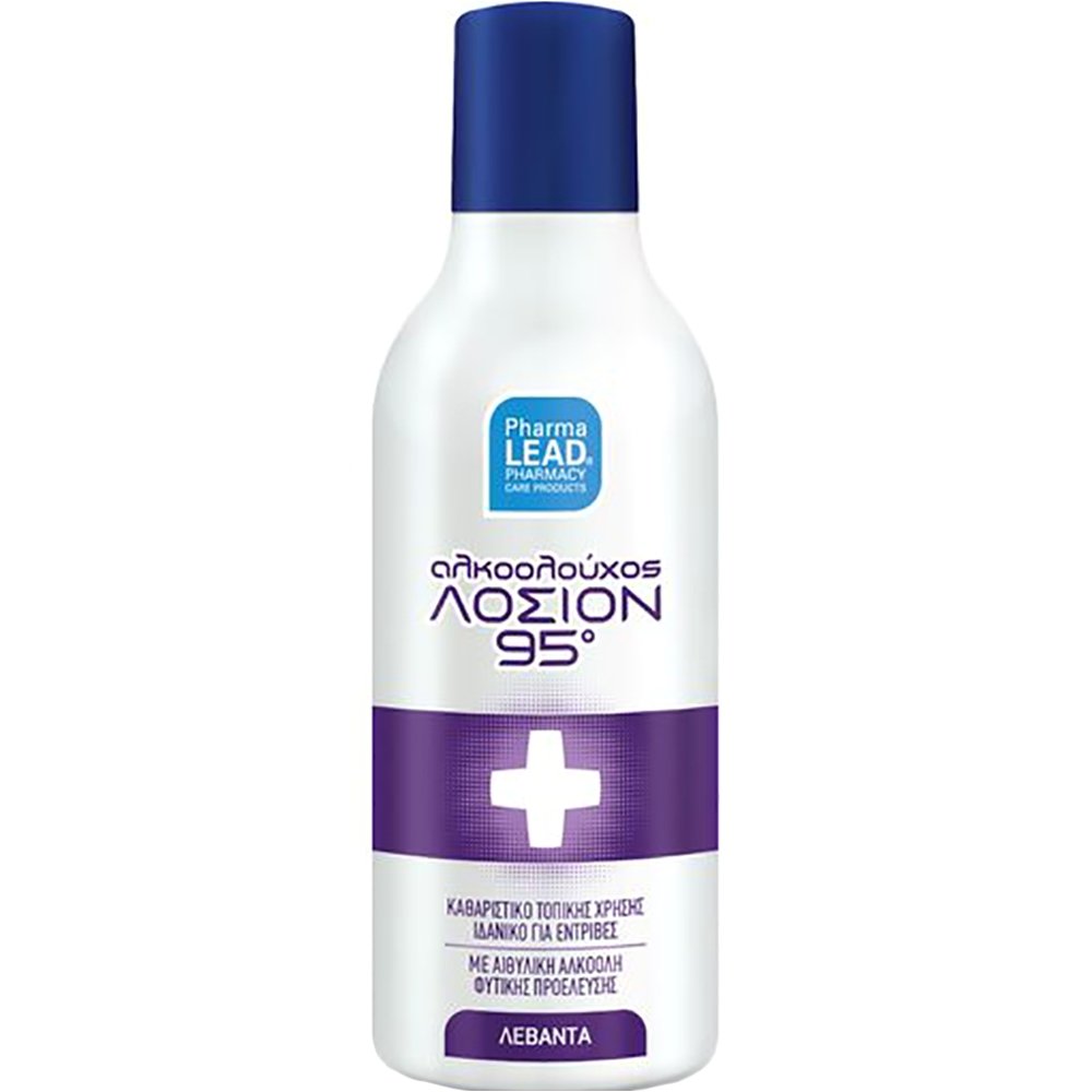 Pharmalead Alcohol Lotion Αλκοολούχος Λοσιόν 95ο Ιδανική για Εντριβές 330ml - Λεβάντα
