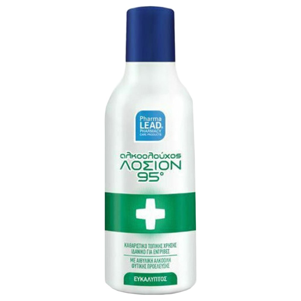 Pharmalead Alcohol Lotion Αλκοολούχος Λοσιόν 95° Ιδανική για Εντριβές 330ml - Ευκάλυπτος