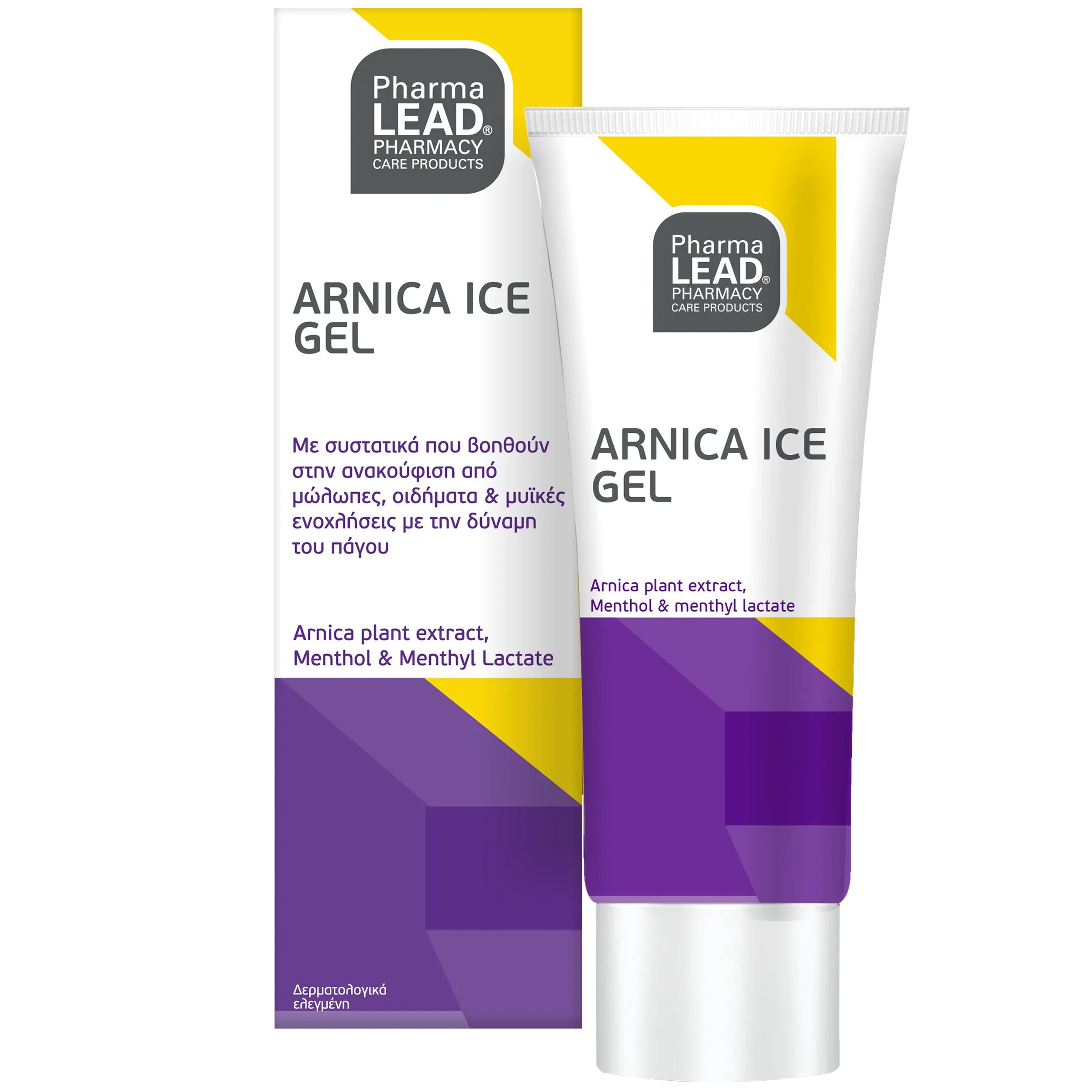 Pharmalead Arnica Ice Gel Κρυοθεραπεία για Άμεση Ανακούφιση απο Κάθε Μυική Ενόχληση με Μενθόλη & Φυτικό Εκχύλισμα Arnica 100ml