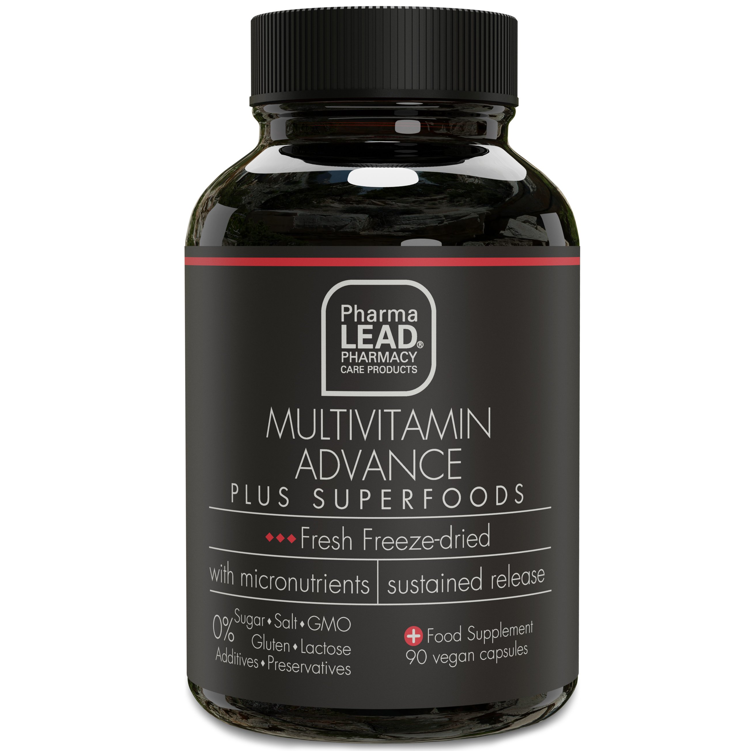 Pharmalead Black Range Multivitamin Advance Plus Superfoods Συμπλήρωμα Διατροφής Πολυβιταμινών για την Ενίσχυση του Οργανισμού 90veg.caps