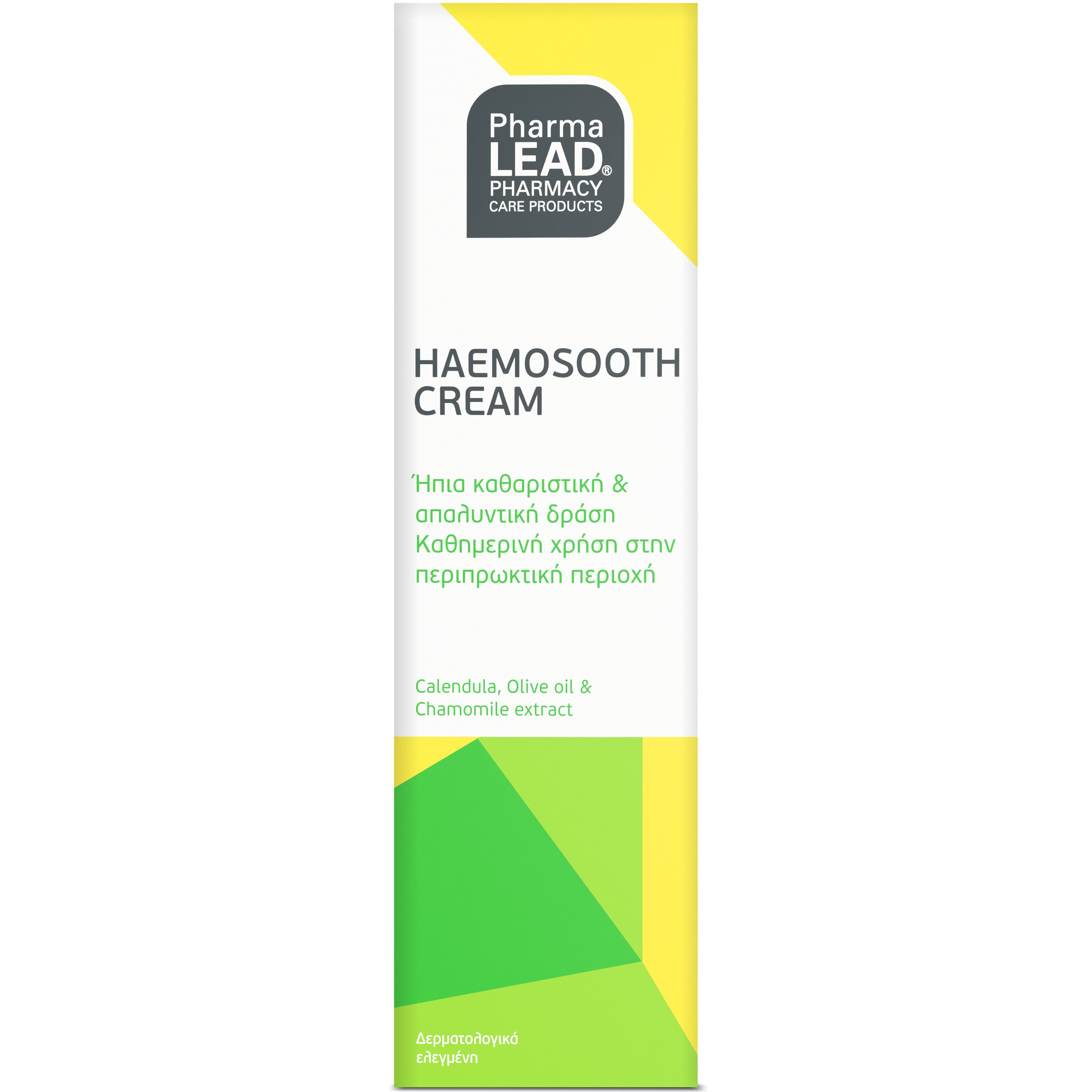 Pharmalead Haemosooth Cream Φυτική Κρέμα με Απαλυντικές & Καθαριστικές Ιδιότητες για την Περιποίηση των Αιμορροΐδων 30ml