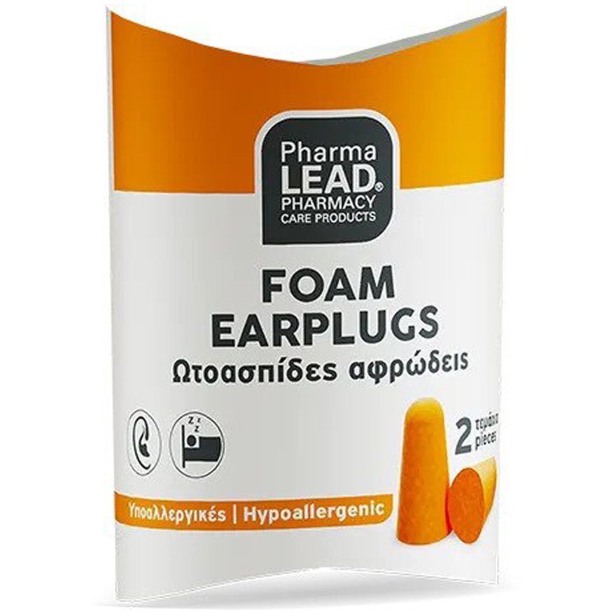 Pharmalead Foam Earplugs Αφρώδεις Ωτοασπίδες 2 Τεμάχια