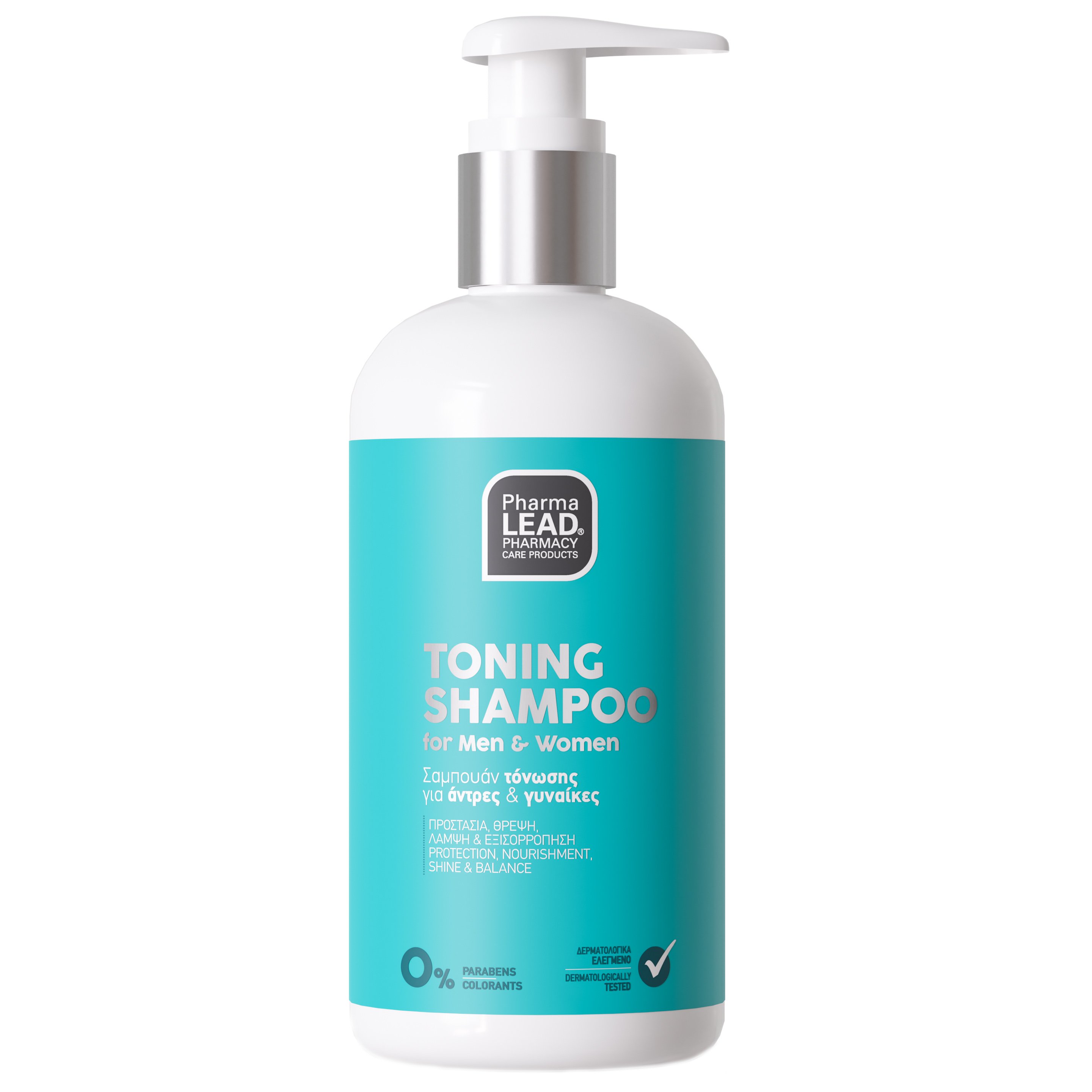 Toning Shampoo for Men & Women Σαμπουάν Τόνωσης, Λάμψης & Προστασίας για τα Αδύναμα Μαλλιά 250ml
