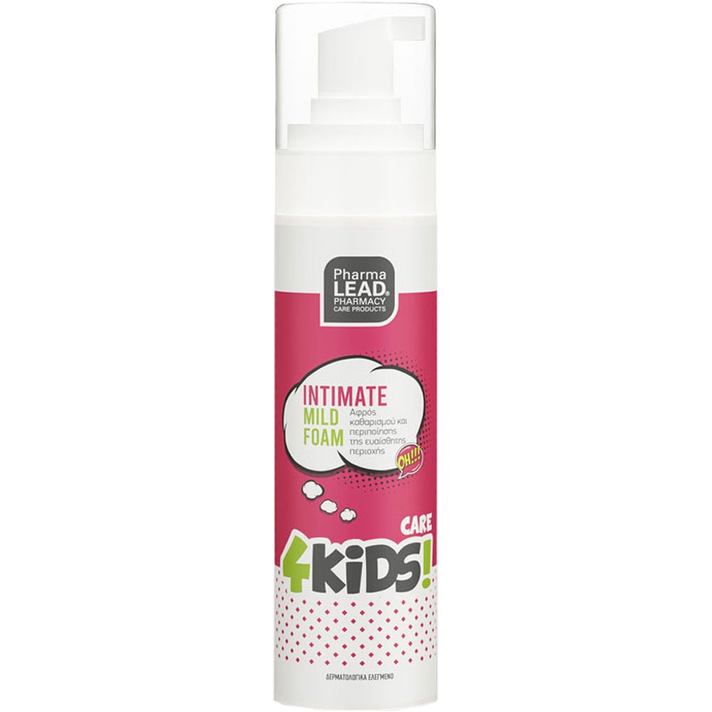 Pharmalead 4Kids Intimate Mild Foam Παιδικός Αφρός Καθαρισμού & Περιποίησης της Ευαίσθητης Περιοχής 200ml