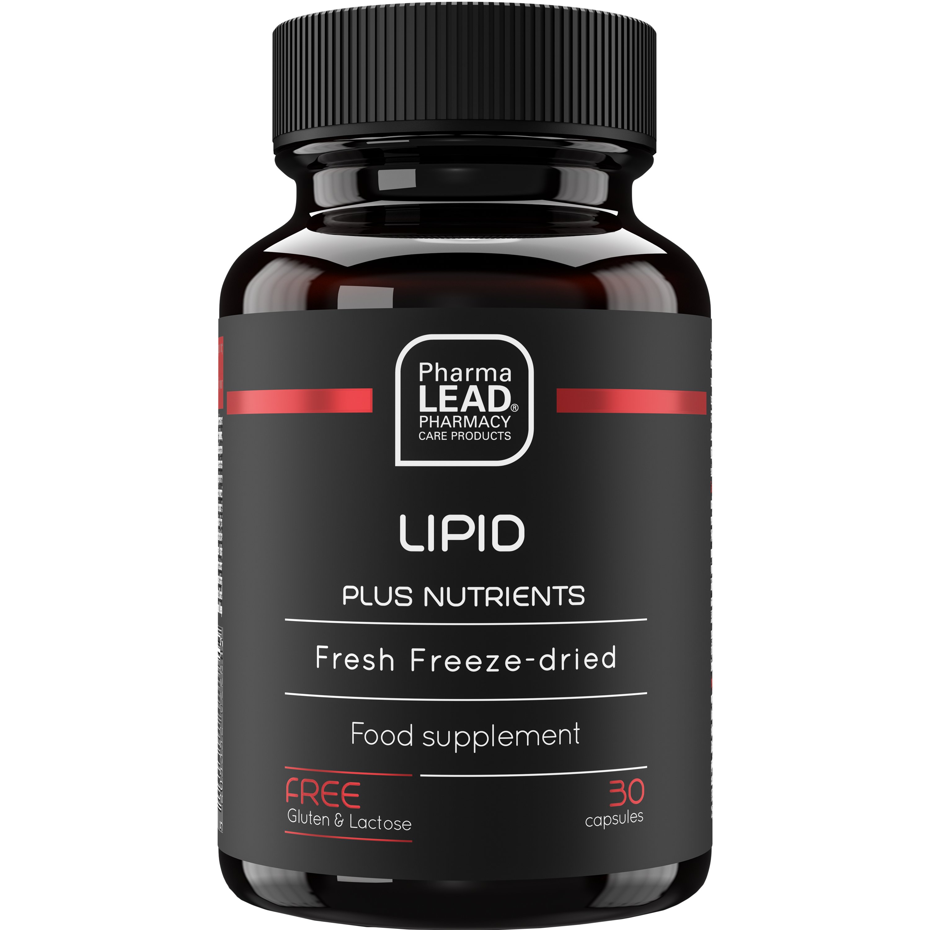 PharmaLead Pharmalead Black Range Lipid Plus Nutrients Συμπλήρωμα Διατροφής με Μονακολίνες Ρυζιού, Βιταμίνες & Εκχυλίσματα Βοτάνων για Ισορροπημένα Επίπεδα Χοληστερόλης & Μεταβολισμό Λιπιδίων 30caps