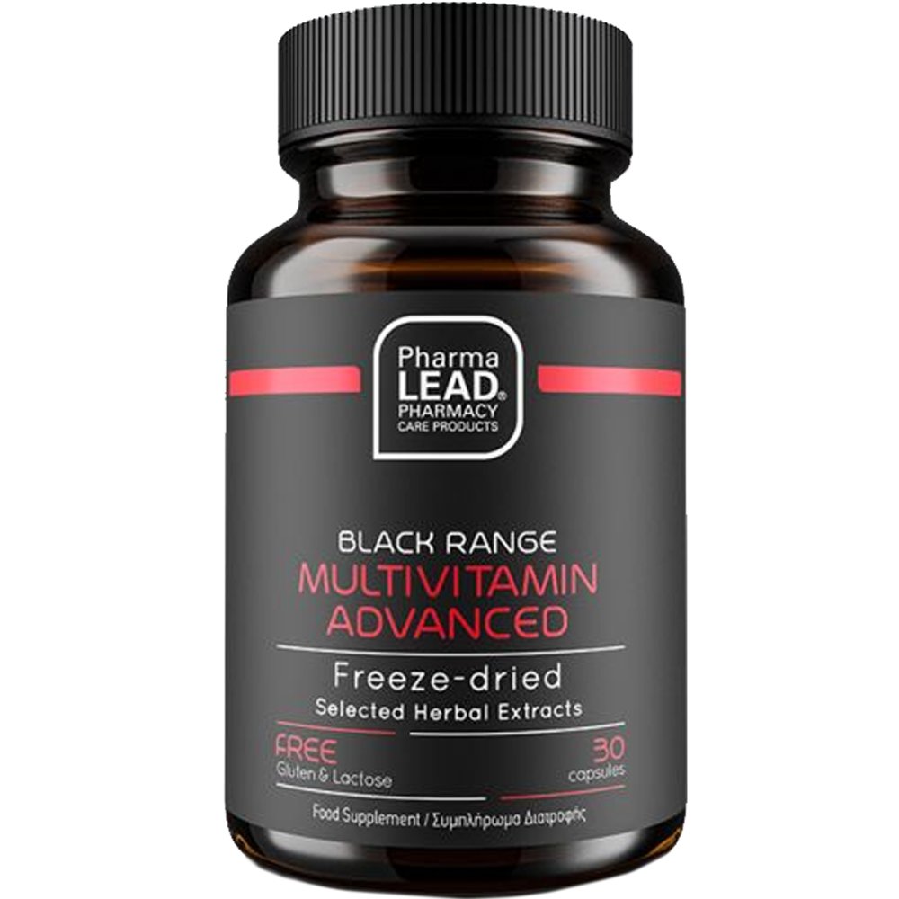 ​​​​​​​Pharmalead Black Range Multivitamin Advanced Συμπλήρωμα Διατροφής με Ισχυρή Σύνθεση Πολυβιταμινών για την Ενίσχυση του Οργανισμού Συμπλήρωμα Διατροφής Πολυβιταμινών με Μέταλλα & Φυτικά Εκχυλίσματα για Υποστήριξη Ανοσοποιητικού & Γενική Τόνωση