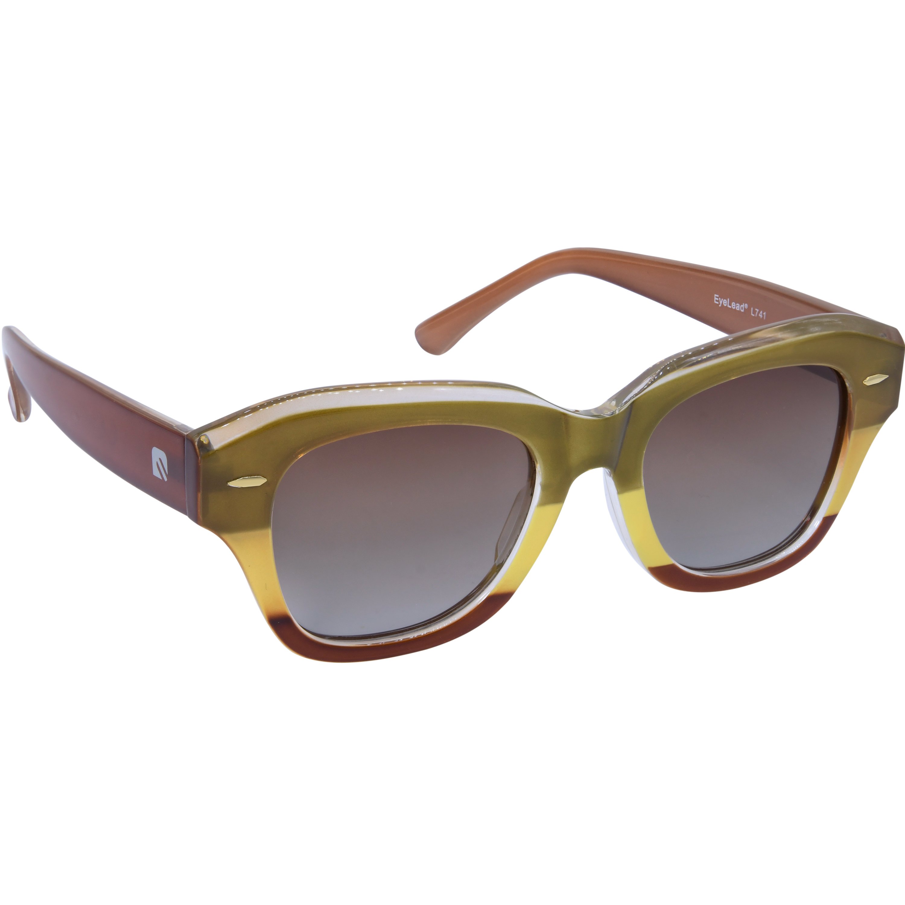 Eyelead Polarized Sunglasses Γυαλιά Ηλίου Ενηλίκων 1 Τεμάχιο, Κωδ L741 - Καφέ