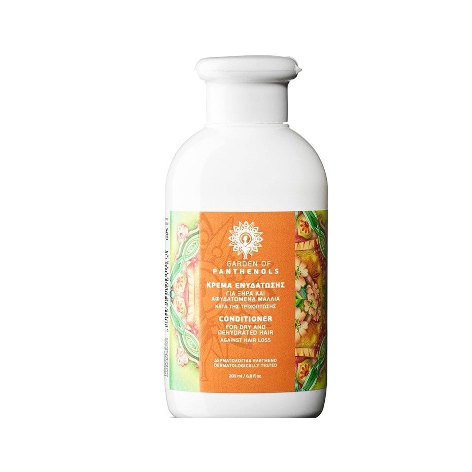 Garden of Panthenols Conditioner Κρέμα Ενυδάτωσης κατά της Τριχόπτωσης για Ξηρά & Αφυδατωμένα Μαλλιά 200ml