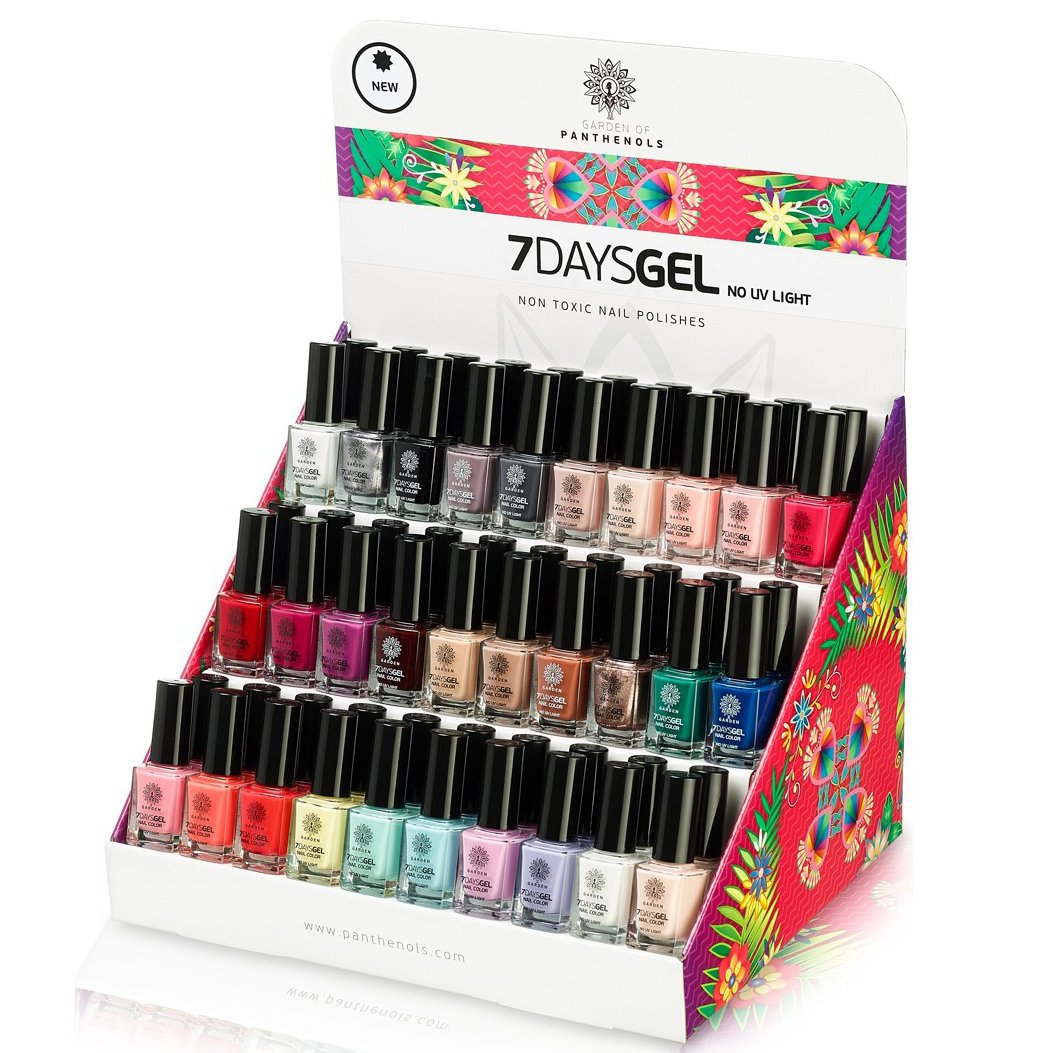 Garden Of Panthenols 7 Days Gel Nail Color No UV Light Ημιμόνιμο Βερνίκι-Gel Πολύ Μεγάλης Διάρκειας 12ml – 41