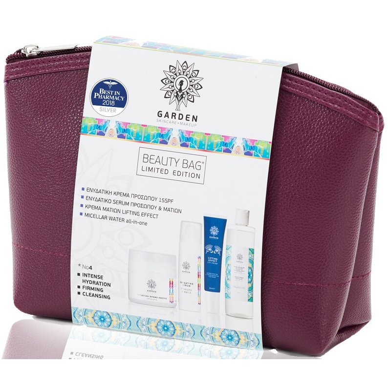 Garden of Panthenols Ενυδατική Κρέμα Spf15,50ml, Ενυδατικό Serum 30ml, Lifting Effect Cream 30ml, Micellar Water 100ml & Νεσεσέρ