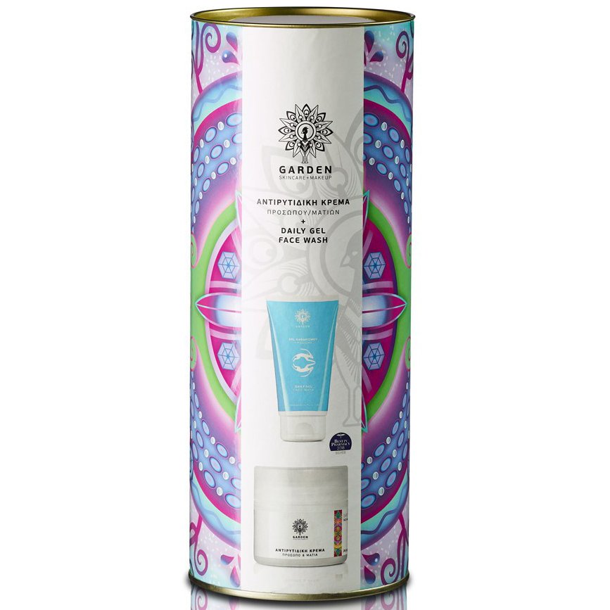Garden of Panthenols Promo Tube 1 Αντιρυτιδική Κρέμα Προσώπου & Ματιών 50ml & Daily Gel Face Wash Αφρίζον Gel Καθαρισμού 150ml