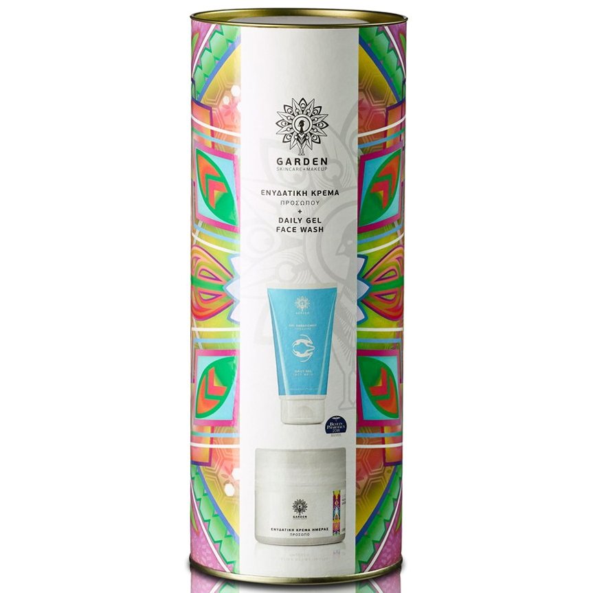 Garden of Panthenols Promo Tube 2 Ενυδατική Κρέμα Ημέρας με Αντηλιακά Φίλτρα 50ml & Daily Gel Face Wash Gel Καθαρισμού 150ml
