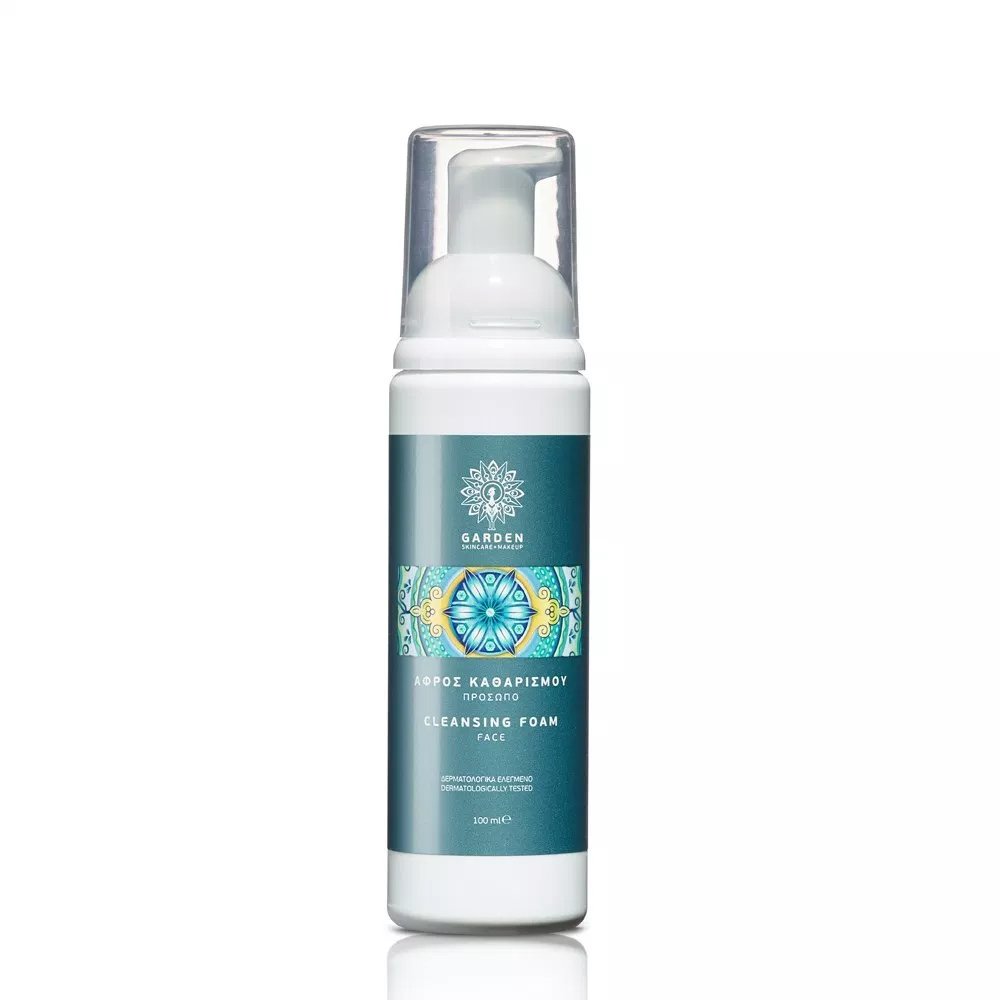 Garden Face Cleansing Foam Απαλός Αφρός Καθαρισμού Προσώπου Ματιών 100ml