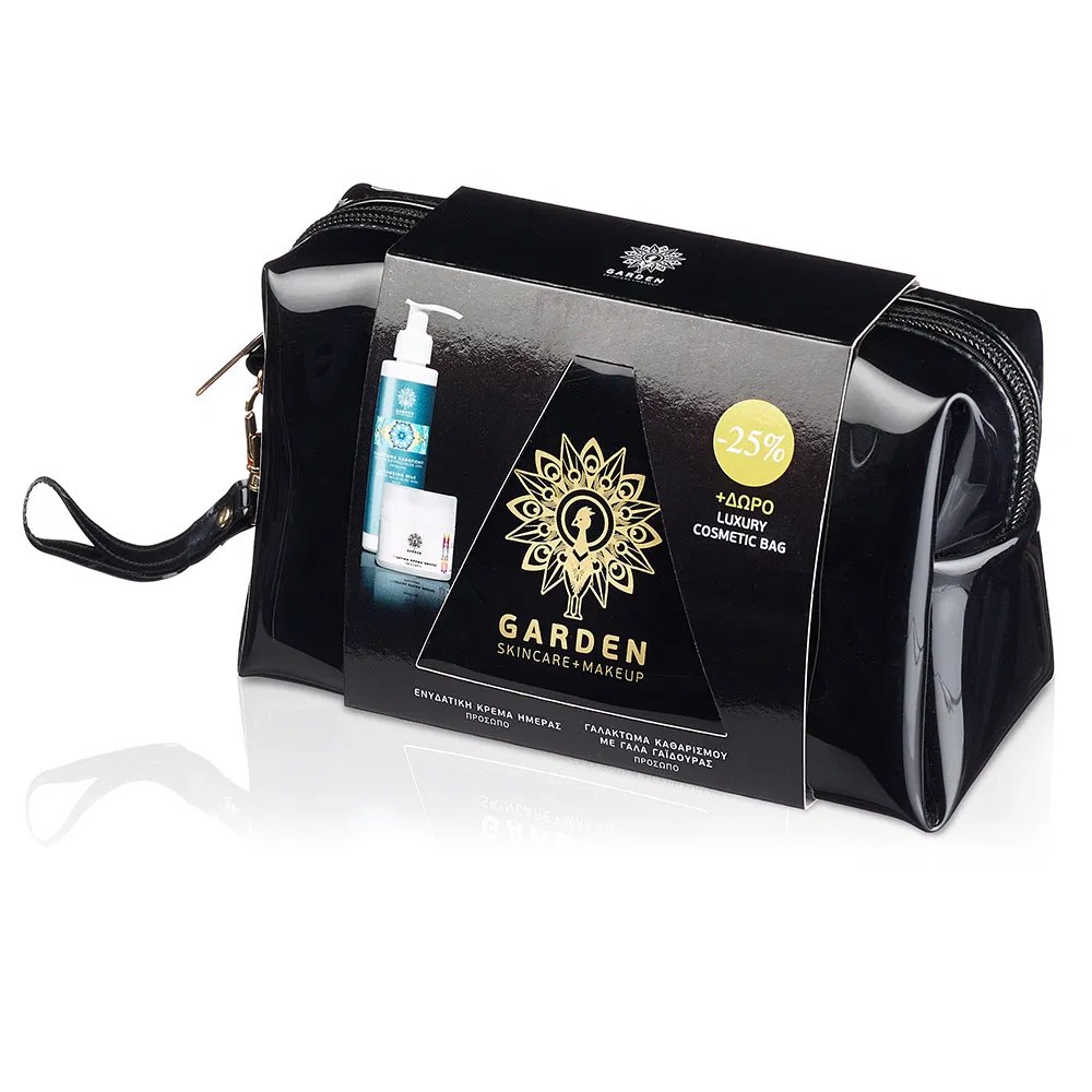 Garden of Panthenols Ενυδατική Κρέμα Ημέρας Spf15, 50ml & Απαλό Γαλάκτωμα Καθαρισμού Προσώπου Ματιών 150ml Promo -25%