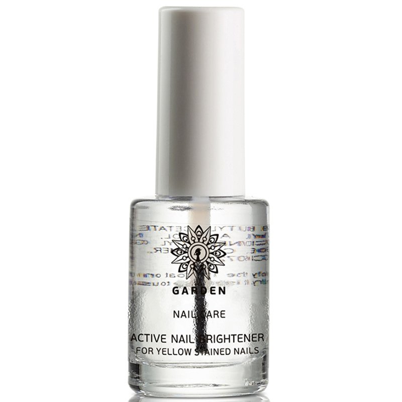Garden Nail Care Active Nail Brightener για Φυσικά ή Τεχνητά Νύχια Κιτρινισμένα ή με Δυσχρωμίες 10ml
