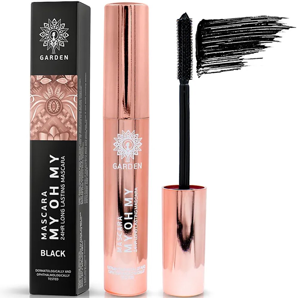 Garden My Oh My Mascara 24ωρη Μάσκαρα Μακράς Διαρκείας 5ml – Black