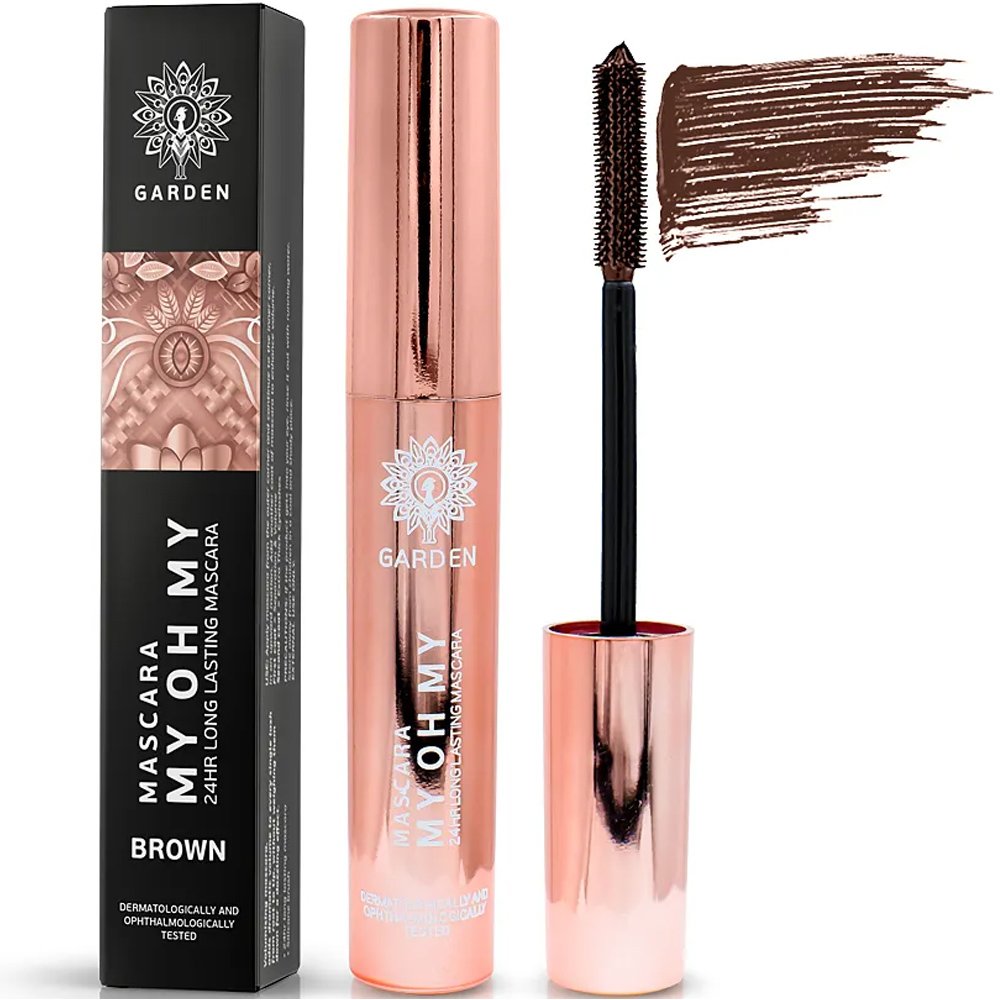 Garden My Oh My Mascara 24ωρη Μάσκαρα Μακράς Διαρκείας 5ml – Brown