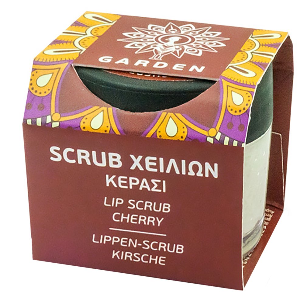 Garden Garden Lip Scurb Cherry Απολεπιστικό Χειλιών με Άρωμα Κεράσι 12g