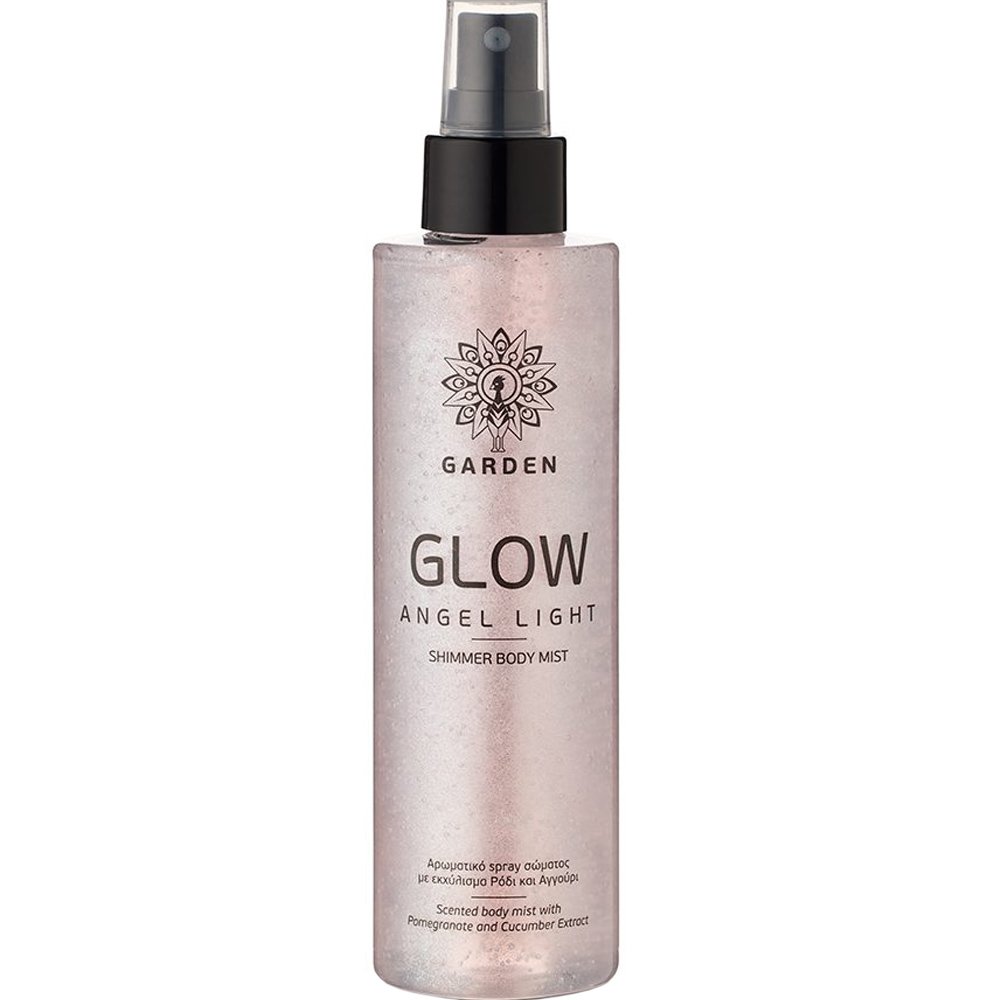 Garden Garden Glow Angel Light Body Mist Silver Rose Shimmer Αρωματικό Spray Σώματος με Ασημένια Λάμψη 200ml