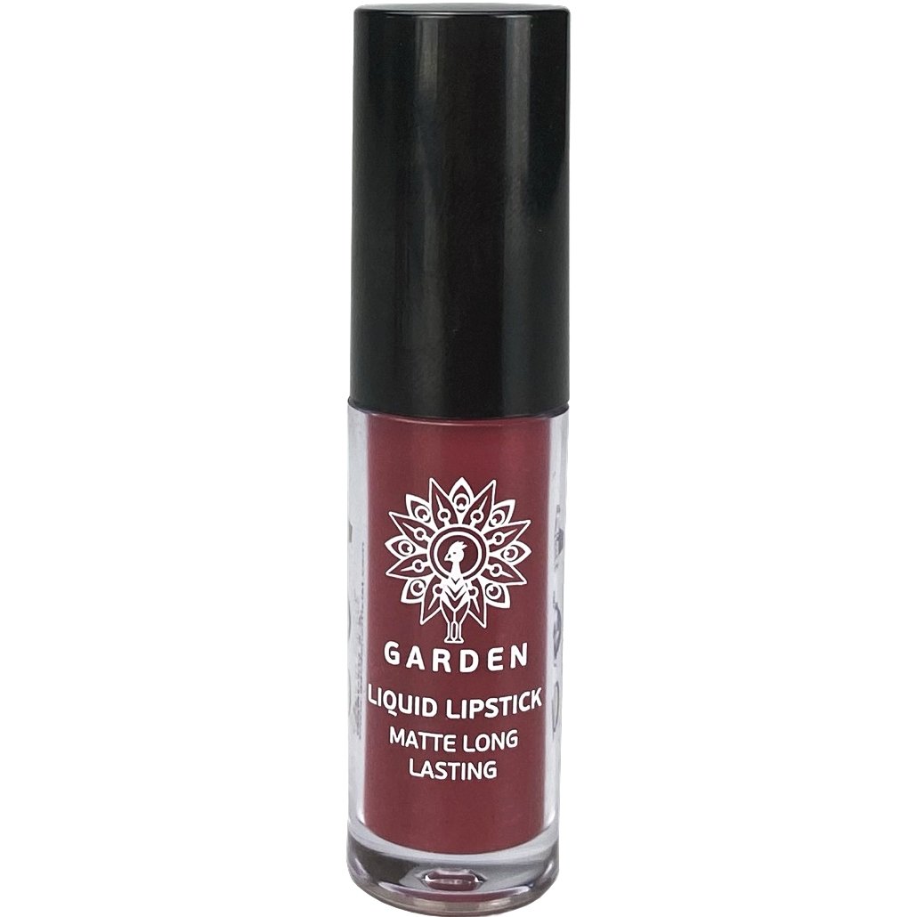 Garden Mini Liquid Matte Lipstick Υγρό Ματ Κραγιόν Μακράς Διαρκείας 2ml - Dark Cherry 06