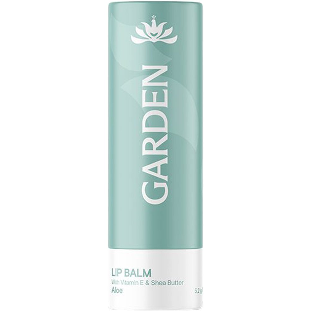 Garden Garden Vitamin E & Shea Butter Lip Balm 5.2g - Aloe,Απαλό Ενυδατικό Βάλσαμο Χειλιών που Χαρίζει Λάμψη & Θρέψη