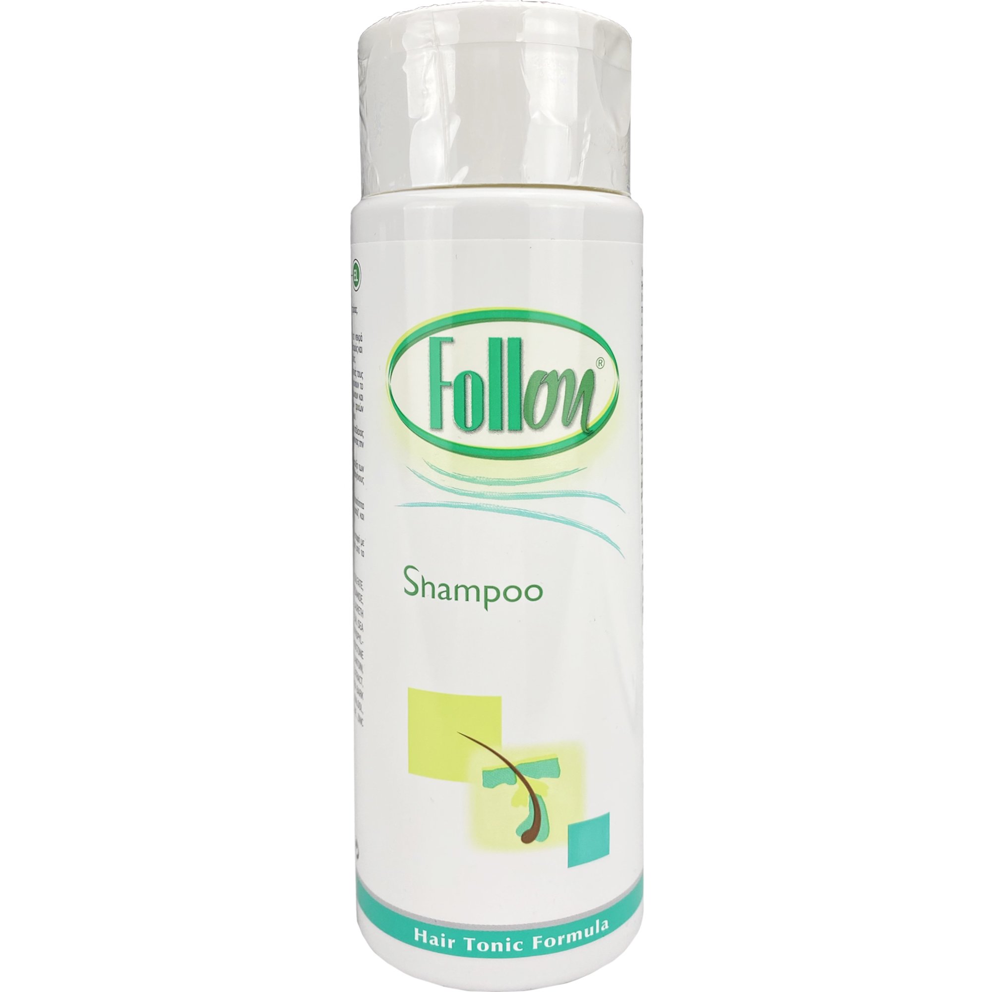 Follon Follon Anti Hair Loss Shampoo Ισχυρό Σαμπουάν που Καταπολεμά τα Συμπτώματα της Αλωπεκίας & της Τριχόπτωσης σε Άνδρες & Γυναίκες 200ml