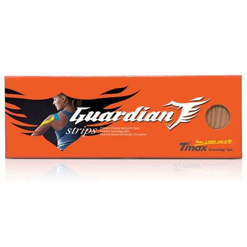 Johns Guardian Strips Tmax Kinesiology Tape Ταινίες Κινησιολογίας 233211 Beige 6 Τεμάχια 5×20 Εκατοστά