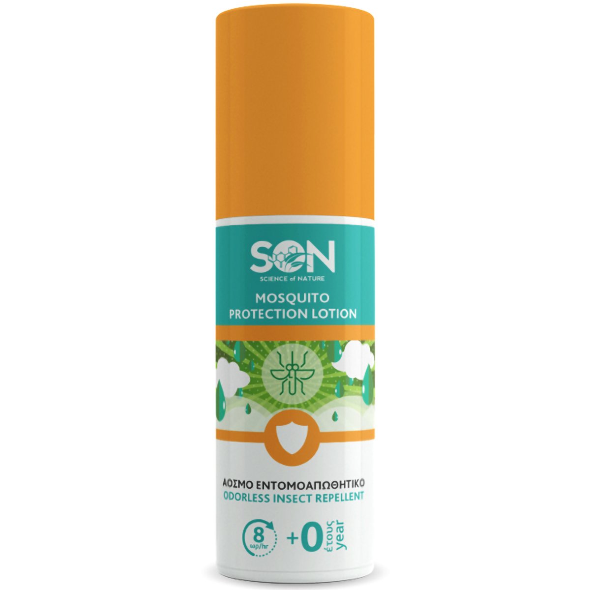 Son Mosquito Protection Lotion Άοσμη Εντομοαπωθητική Λοσιόν σε Spray για Όλη την Οικογένεια 100ml