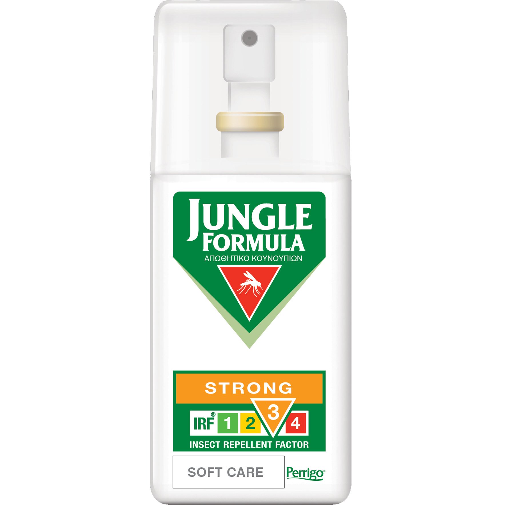 Jungle Formula Strong Soft Care με IRF 3 Απωθητικό Spray για Κουνούπια Χωρίς Οινόπνευμα με Καταπραϋντικά Συστατικά 75ml