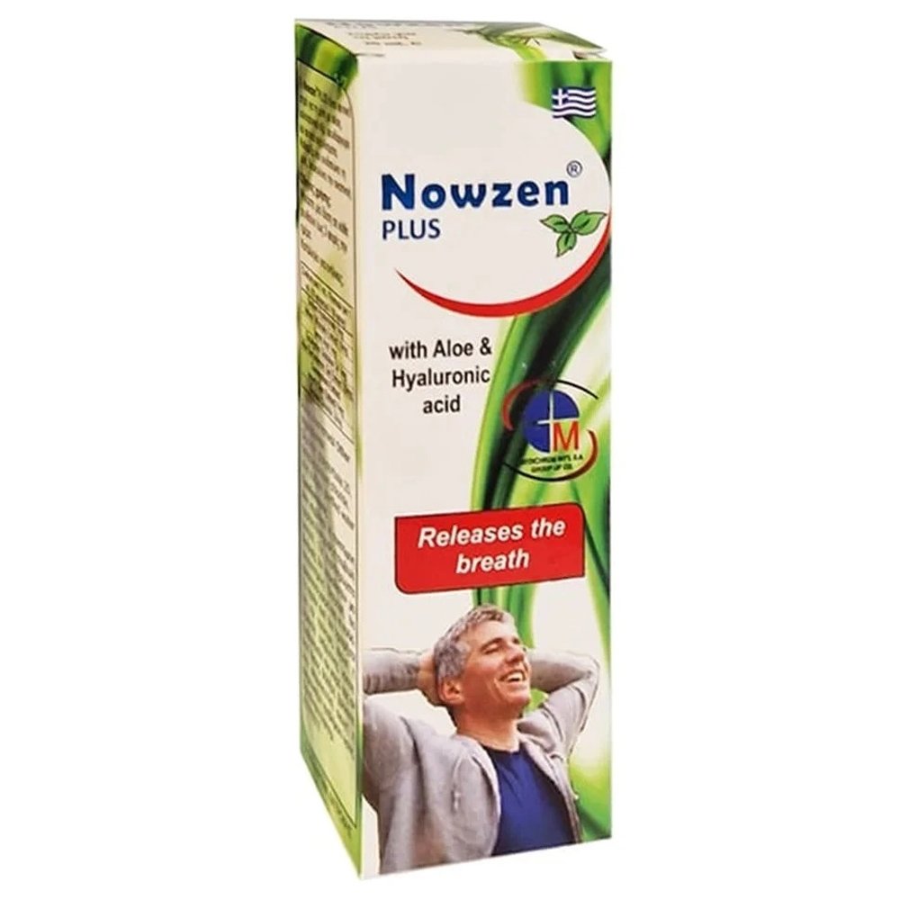 Medichrom Medichrom Nowzen Plus Nasal Spray with Aloe & Hyaluronic Acid Φυτικό Σπρέι για τη Μύτη με Αλόη & Υαλουρονικό Οξύ 20ml