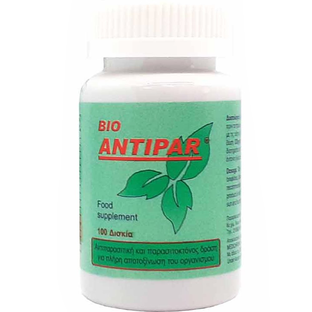 Medichrom Antipar Συμπλήρωμα Διατροφής Εκχυλίσματος Βοτάνων για Πλήρη Αποτοξίνωση του Οργανισμού με Αντιπαρασιτική & Παρασιτοκτόνο Δράση 100tabs