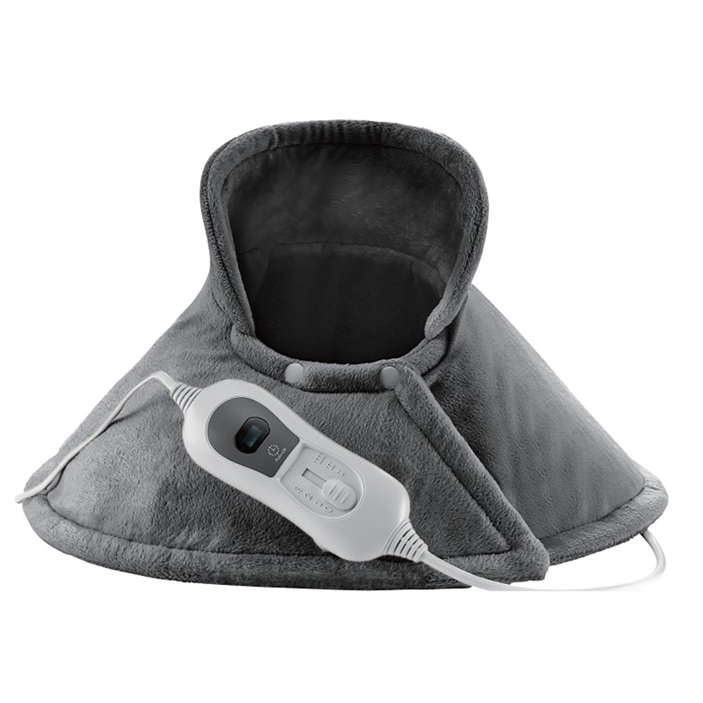 Alfacare Alfacare Power Heat Neck Heating Pad 100W Ηλεκτρική Θερμοφόρα Αυχένα 60x62cm Γκρι 1 Τεμάχιο