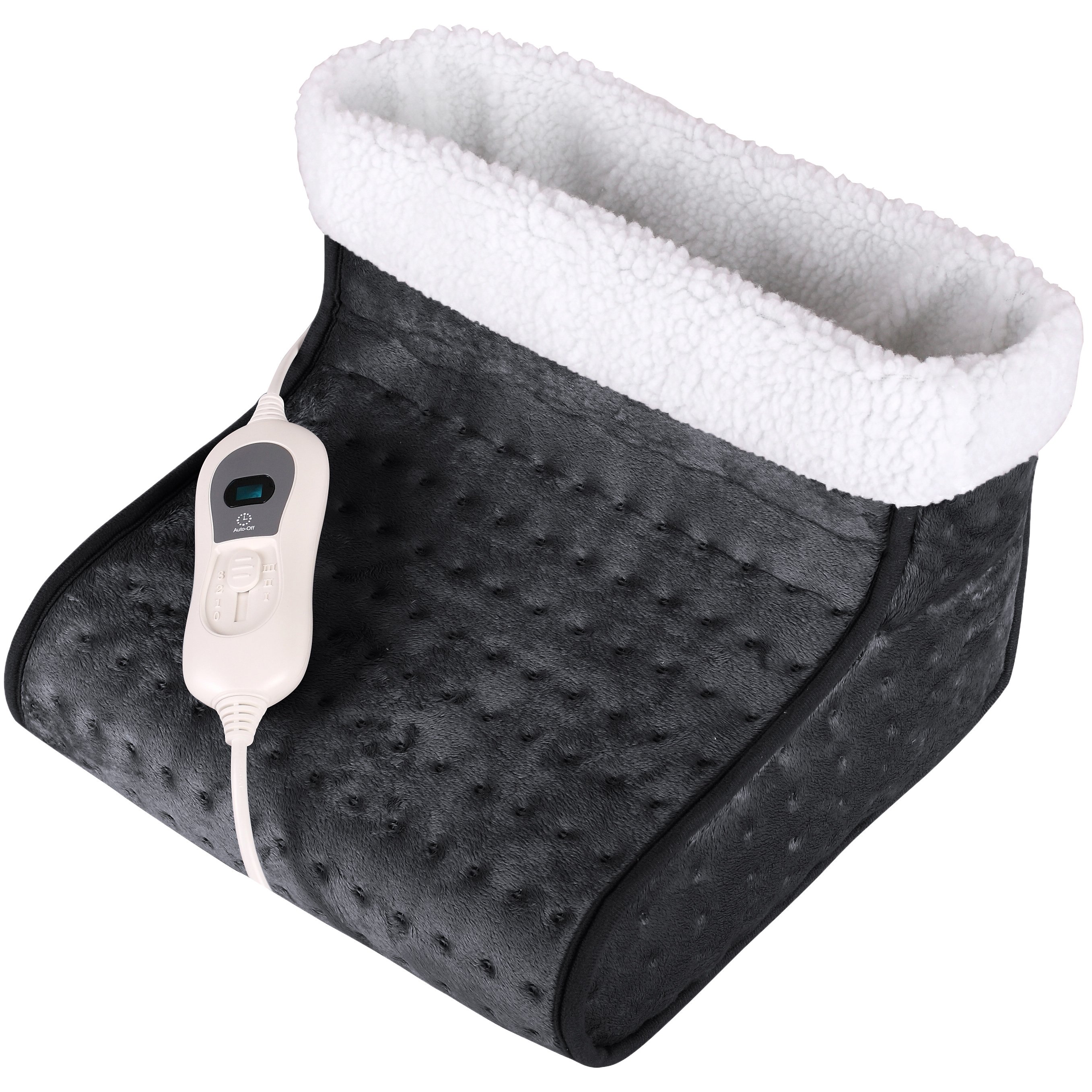 Alfacare Power Heat Foot Heating Pad 100W Ηλεκτρική Θερμοφόρα Ποδιών 30x30x24cm Γκρι 1 Τεμάχιο 49408