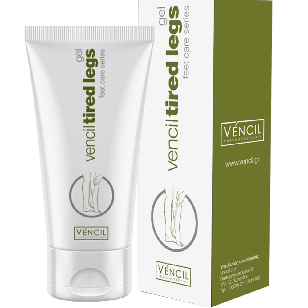 Vencil Tired Legs Gel Καταπραϋντικό Gel για την Ανακούφιση από το Αίσθημα Βάρους & Κούρασης στα Πρησμένα Πόδια 100ml