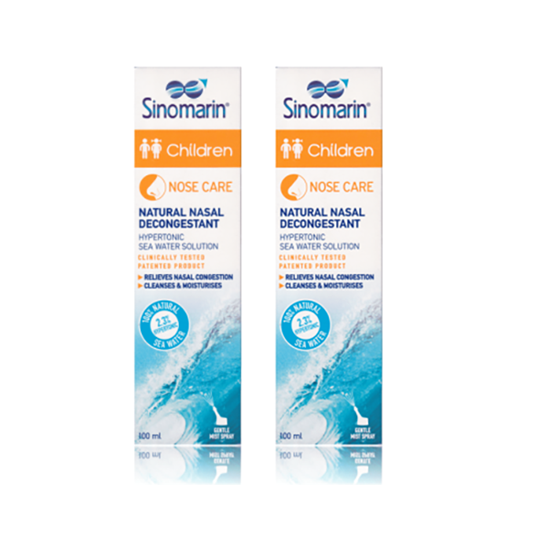 Sinomarin Children Φυσικό Ρινικό Αποσυμφορητικό 2 x 100ml
