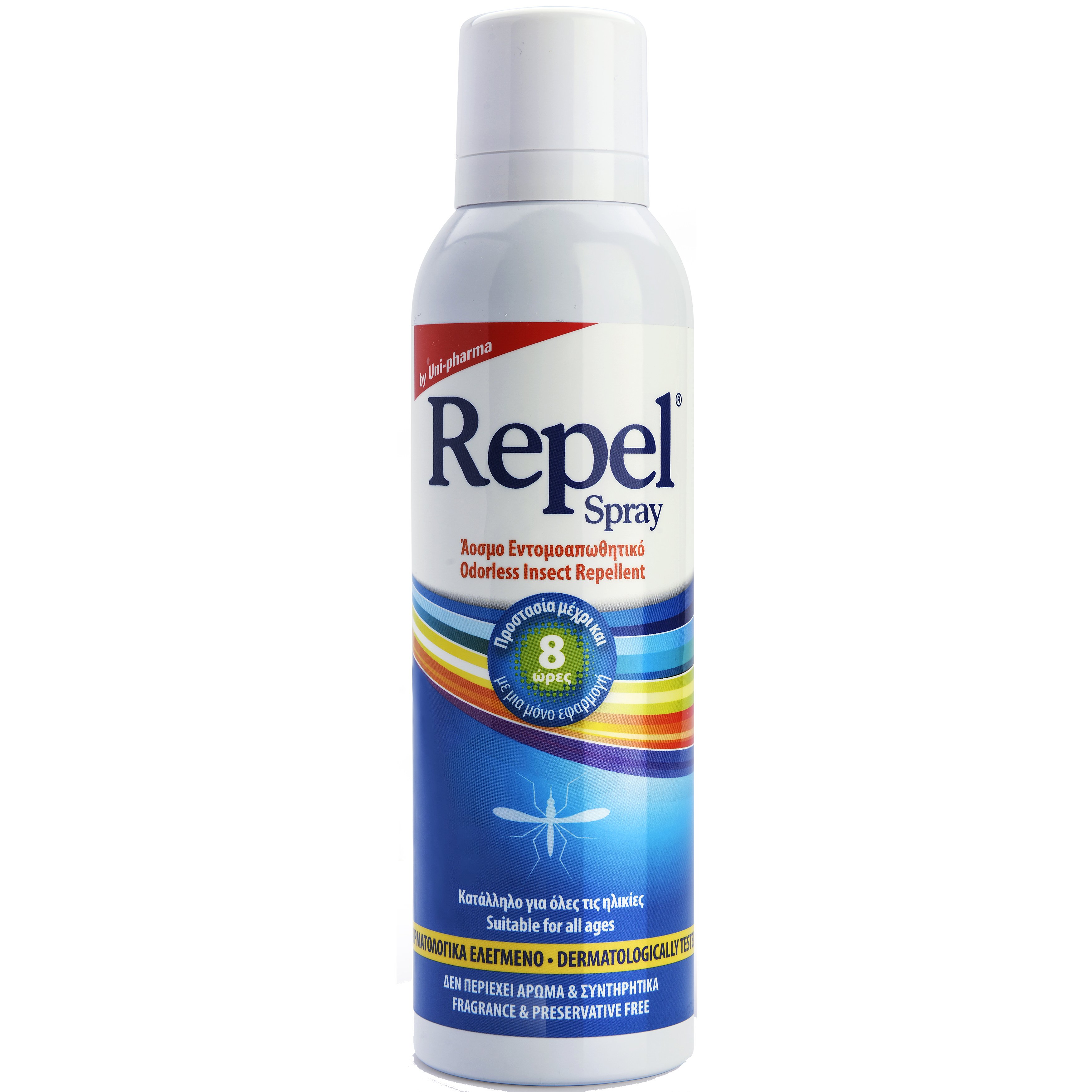 Uni-Pharma Repel Spray Άοσμο Εντομοαπωθητικό Spray 150ml