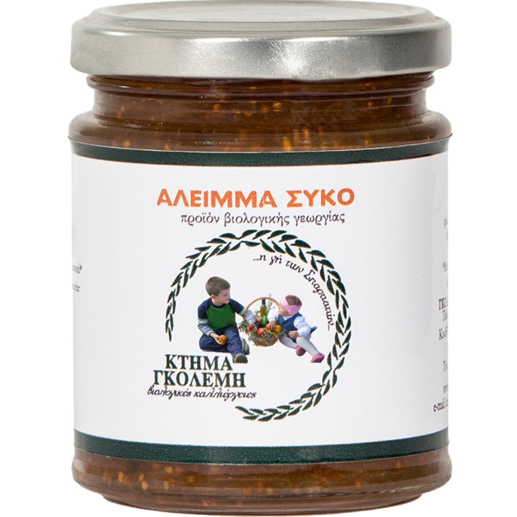 Κτήμα Γκολέμη Κτήμα Γκολέμη Fig Spread Βιολογικό Άλειμμα Σύκο 240g