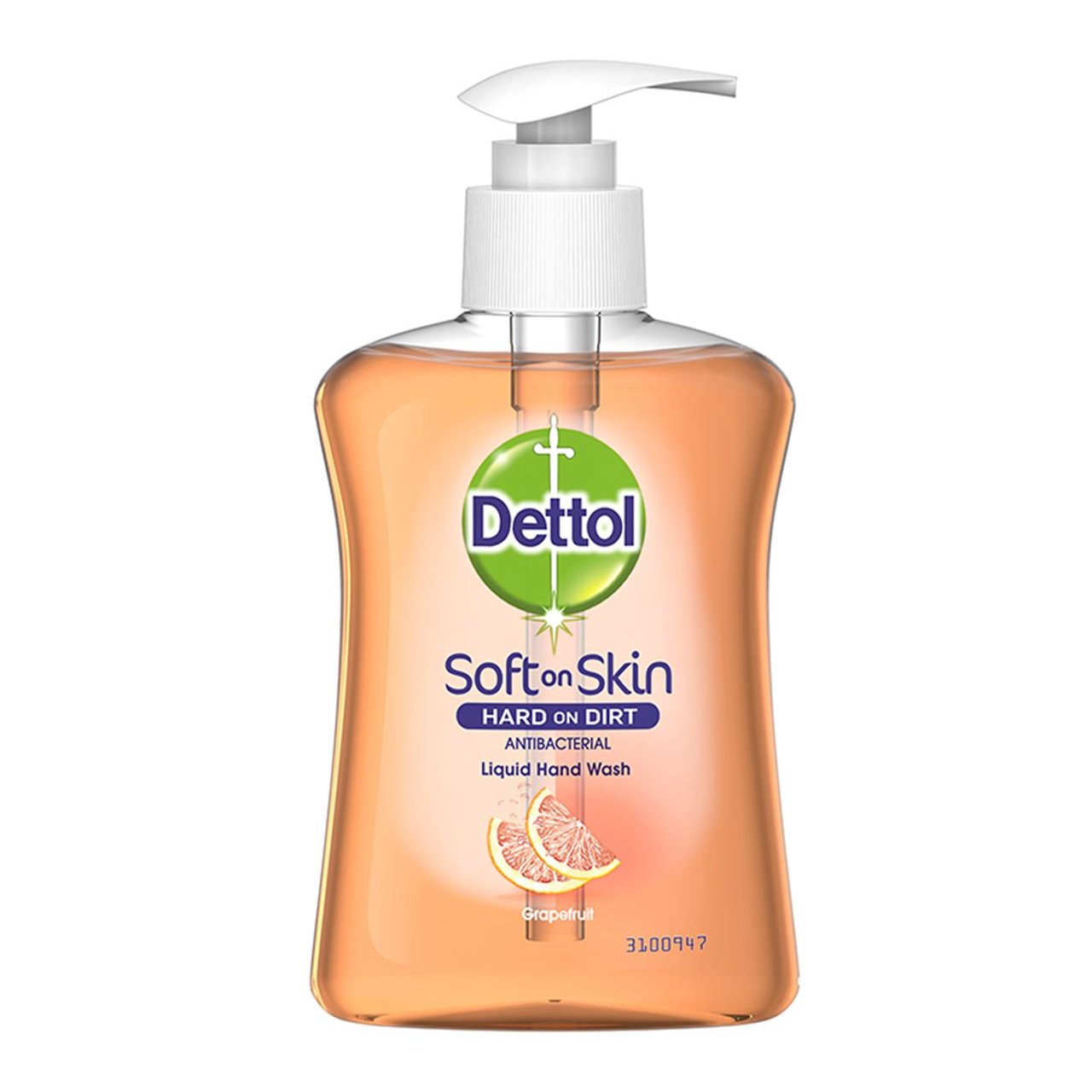 Dettol Liquid Soap Soft on Skin Grapefruit Υγρό Αντιβακτηριδιακό Κρεμοσάπουνο Χεριών 250ml