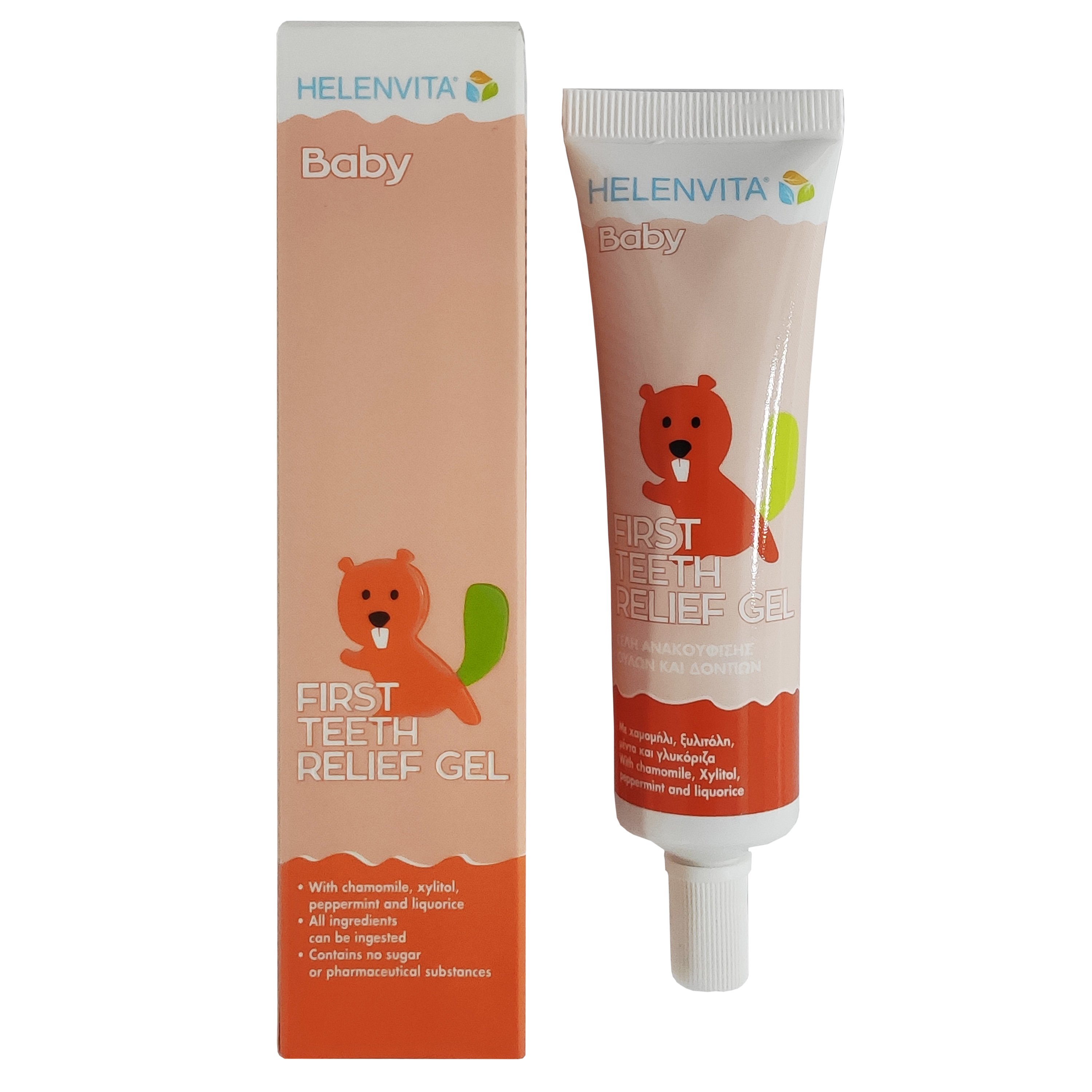 Helenvita Baby First Teeth Relief Gel Παιδική Ανακουφιστική Γέλη των Δοντιών & των Ούλων 30ml