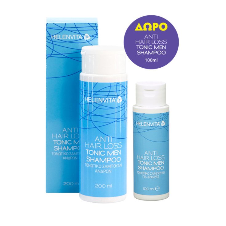 Helenvita Πακέτο Προσφοράς Anti-Hair Loss Tonic Men Shampoo Τονωτικό Σαμπουάν Ανδρών 200ml & Δώρο Επιπλέον Ποσότητα 100ml