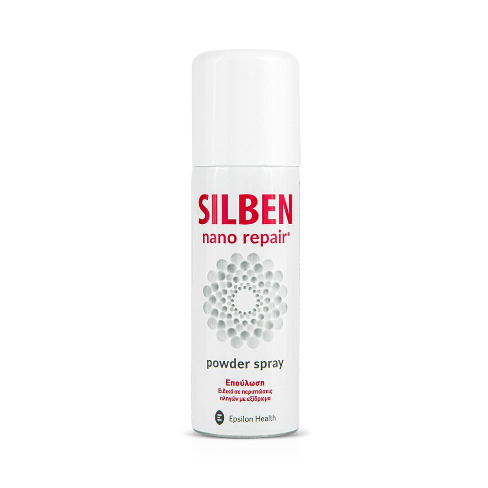 Silben Nano Repair Powder Spray Επούλωσης σε Περιπτώσεις Πληγών με Εξίδρωμα 125ml 38340