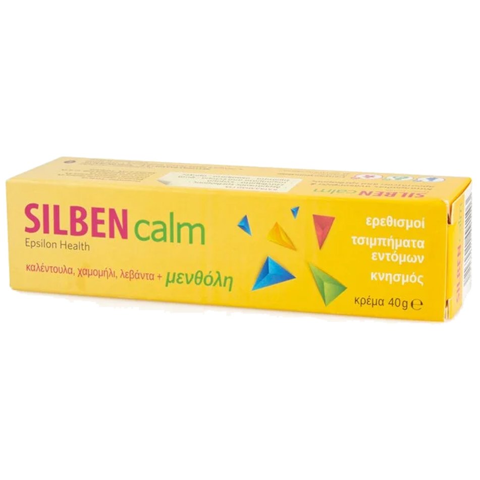 Silben Calm Cream with Calendula Κρέμα με Καλέντουλα που Ανακουφίζει Από Ερεθισμούς & Τσιμπήματα 40g