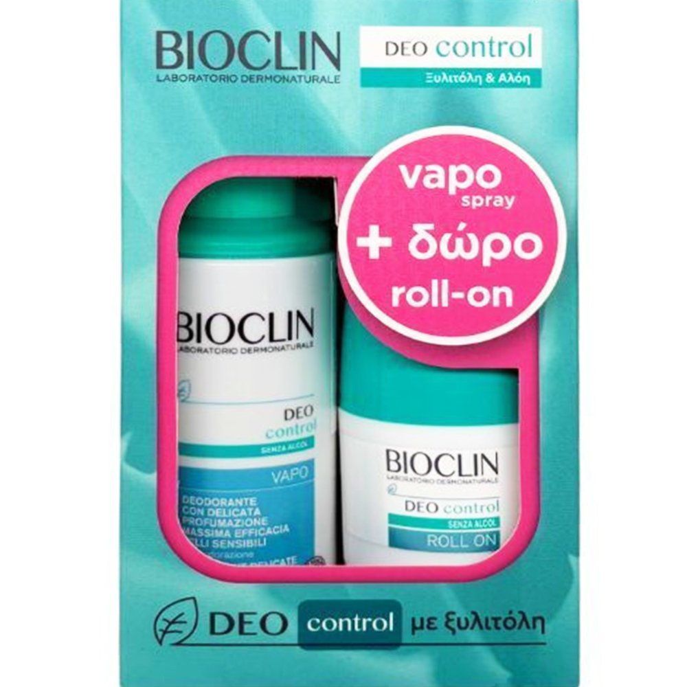 Bioclin Bioclin Promo Deo Control Vapo Spray 100ml & Δώρο Roll On 50ml
