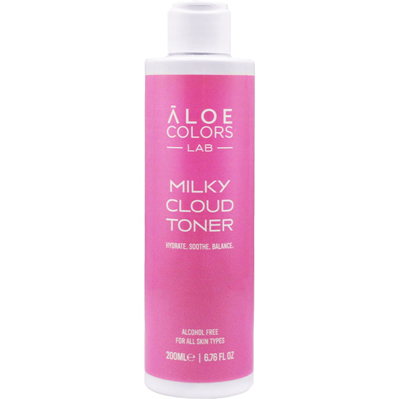 Aloe Colors Milky Cloud Toner Ανάλαφρη Τονωτική Λοσιόν σε Μορφή Γαλακτώματος για Όλους τους Τύπους Επιδερμίδας 200ml