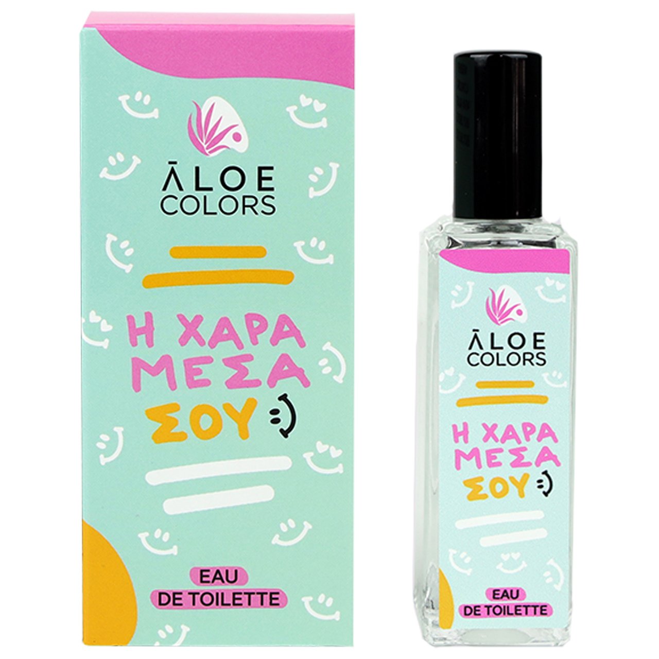 Aloe Colors Eau De Toilette Φθινοπωρινό Άρωμα με Ζεστές & Γήινες Νότες για Καθημερινή Χρήση 30ml